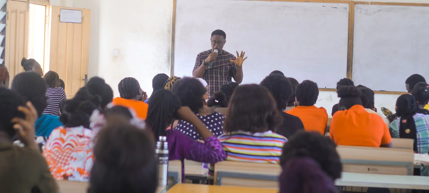 Interactive session with students at TTU